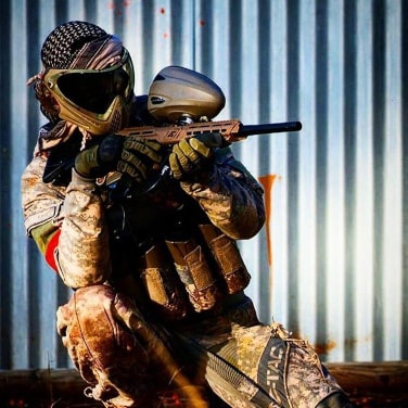 Scenario Paintball Player